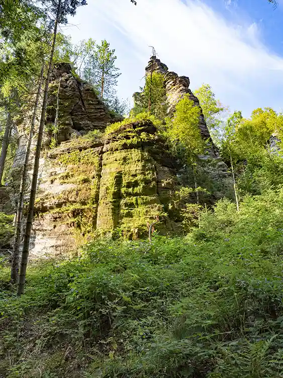 Elbsandsteingebirge - Sächsische Schweiz - Felsformation