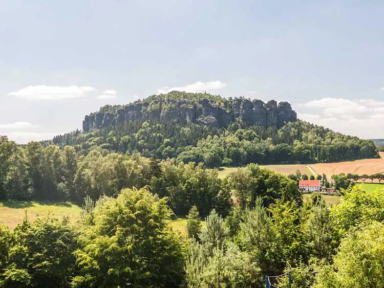 Elbsandsteingebirge - Der Tafelberg Pfaffenstein