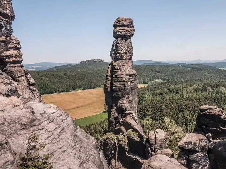 Elbsandsteingebirge - Die Felsnadel Barbarine