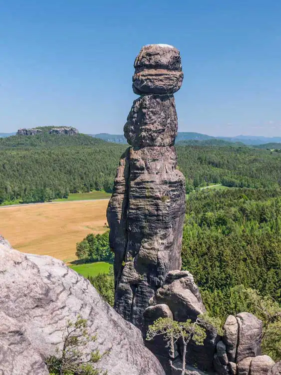 Elbsandsteingebirge - Die Felsnadel Barbarine