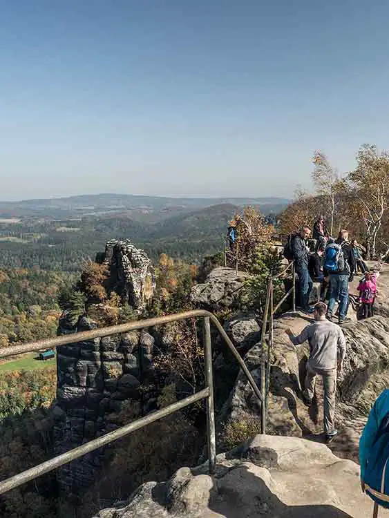 Elbsandsteingebirge - Schrammsteinaussicht