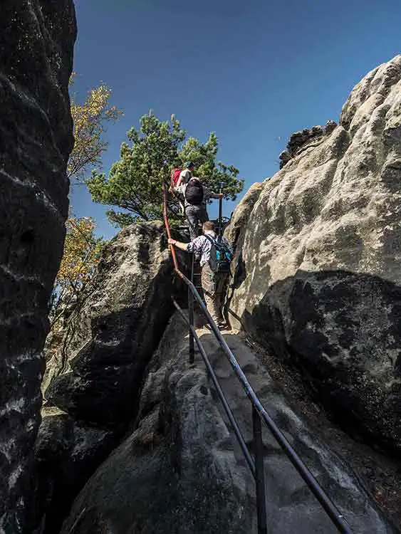 Elbsandsteingebirge - Sächsische Schweiz - Gratweg in den Schrammsteinen