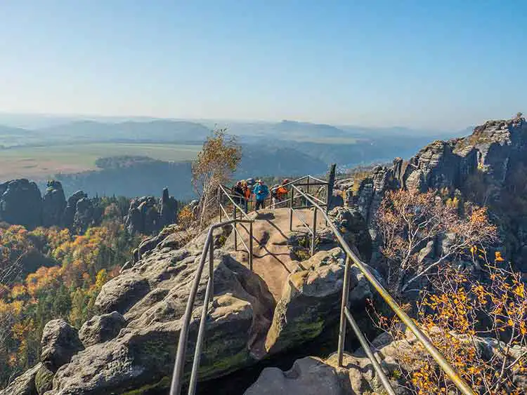 Elbsandsteingebirge - Schrammsteinaussicht