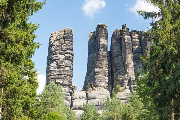 Highlight Elbsandsteingebirge - Affensteine