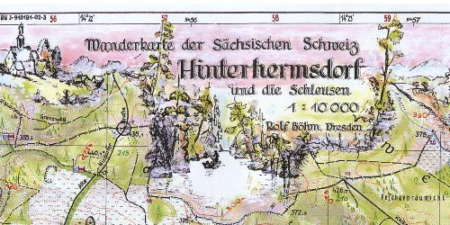 Wanderkarte Hinterhermsdorf
