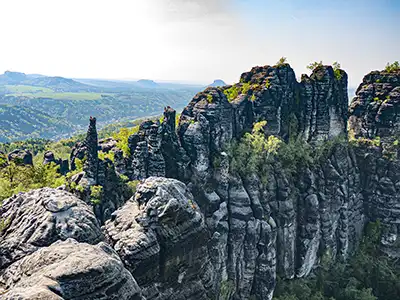 4. Etappe Malerweg - Schrammsteinaussicht