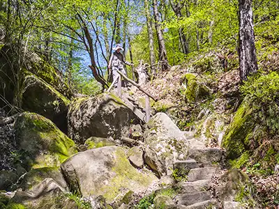 4. Etappe Malerweg - Dorfbachklamm in Altendorf