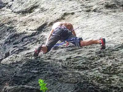 Bergsteigen im Elbsandsteingebirge