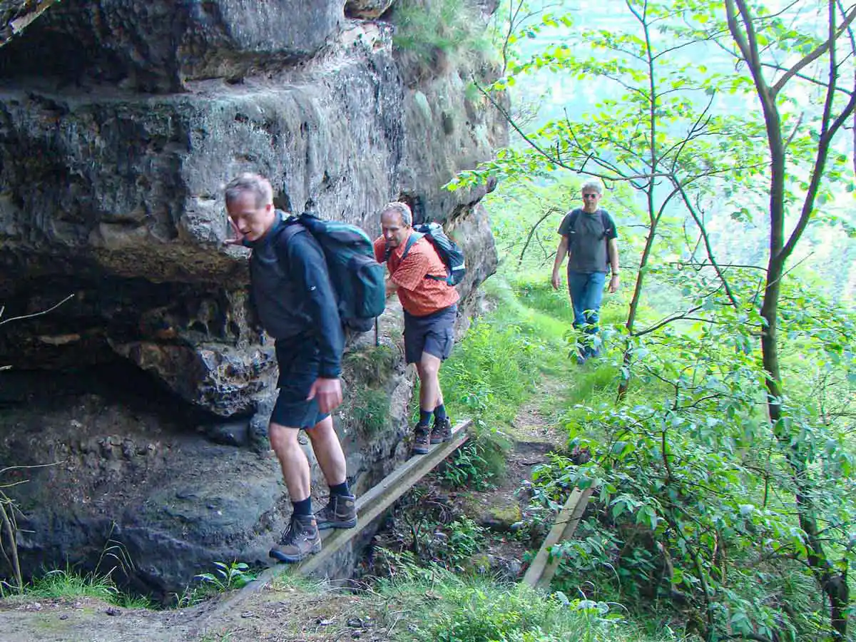 Wandern im Elbsandsteingebirge