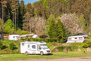 Camping im Elbsandsteingebirge