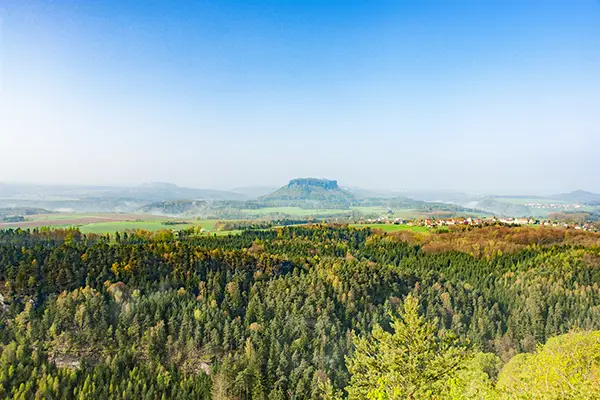 Blick zum Lilienstein