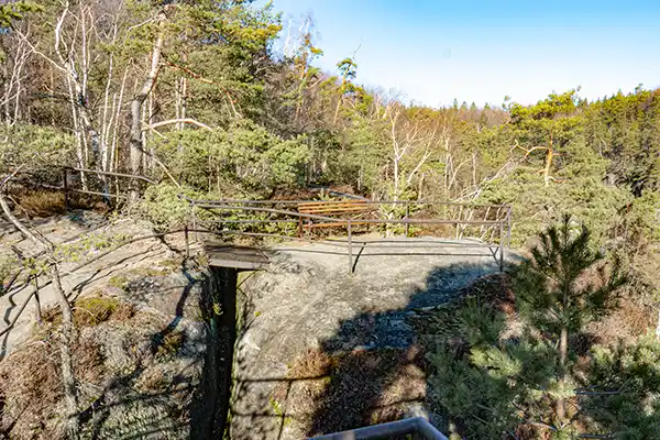 Brandscheibe - Aussichtspunkt Hafersäcke
