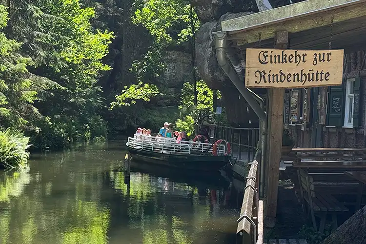 Sächsische Schweiz - Fährstation Obere Schleuse