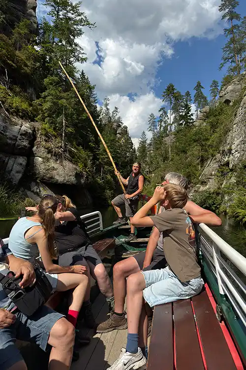 Erläuterung des Fährmanns