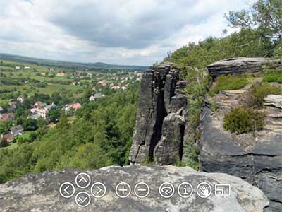 Elbsandsteingebirge Tyssaer Wände