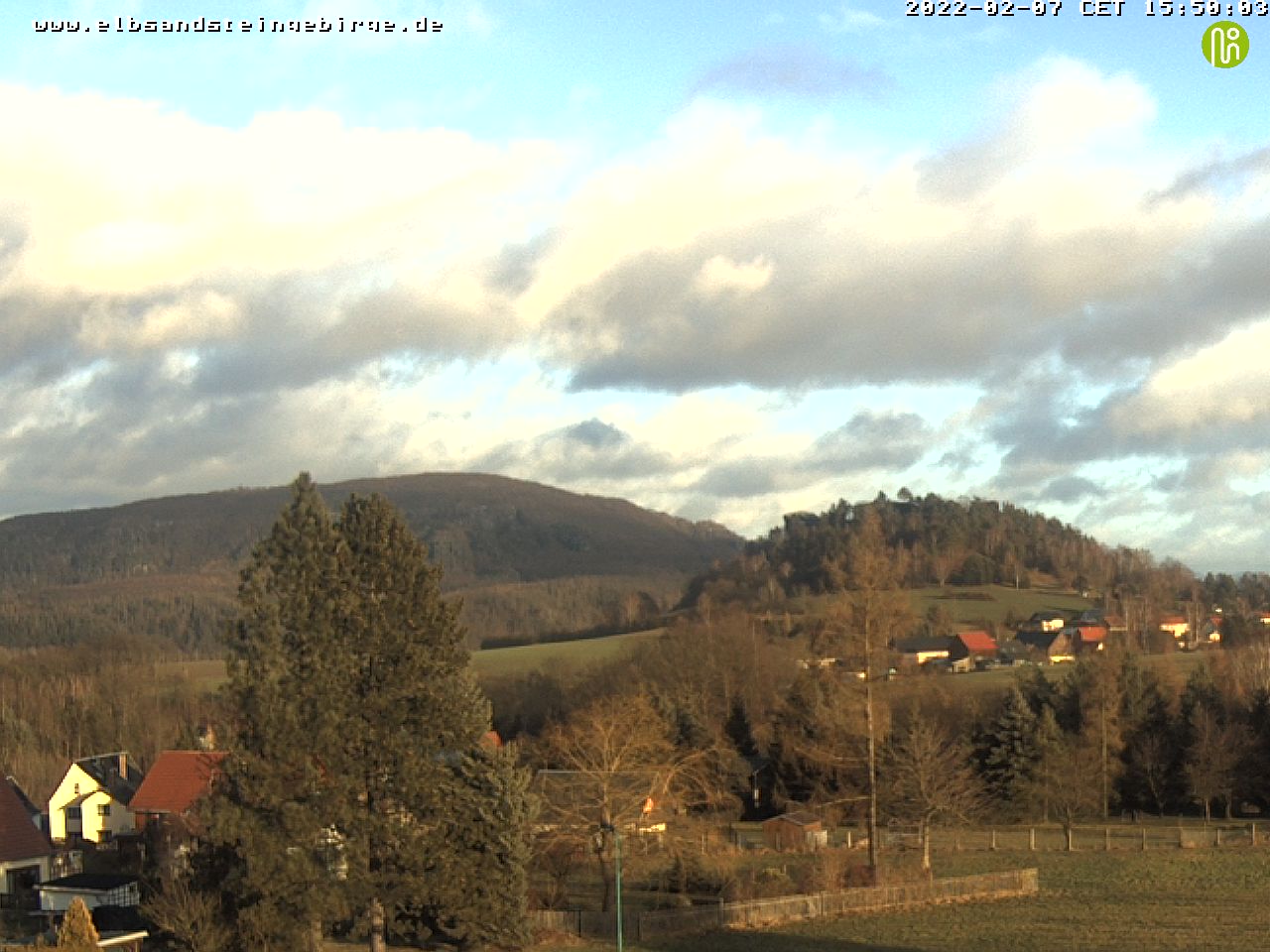 Webcam Kaiserkrone - Sächsische Schweiz