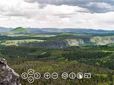 Elbsandsteingebirge Großer Zschirnstein