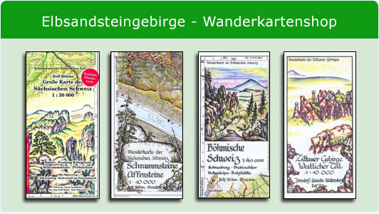 Wanderkarten der Sächsischen Schweiz