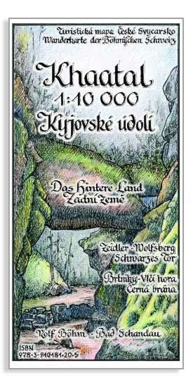Khaatal 1:10000 Das hintere Land - Zeidler · Wolfsberg · Schwarzes Tor
