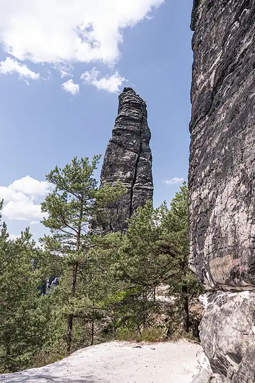 Elbsandsteingebirge - Kletterfels Lamm